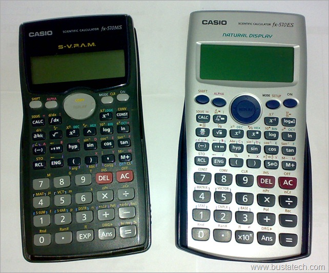 Polemik: Kalkulator 570ES  cikgujep